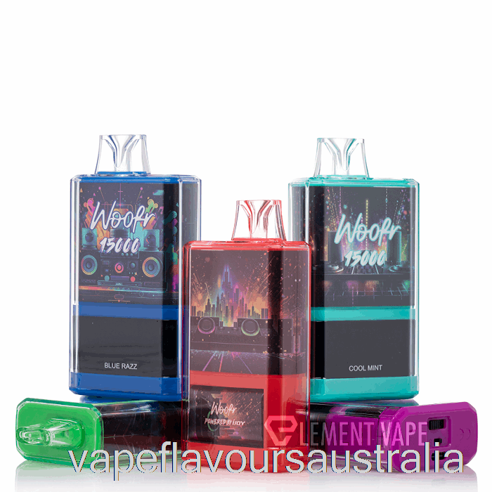 Vape Nicotine Australia WOOFR 15000 Disposable Cotton Candy